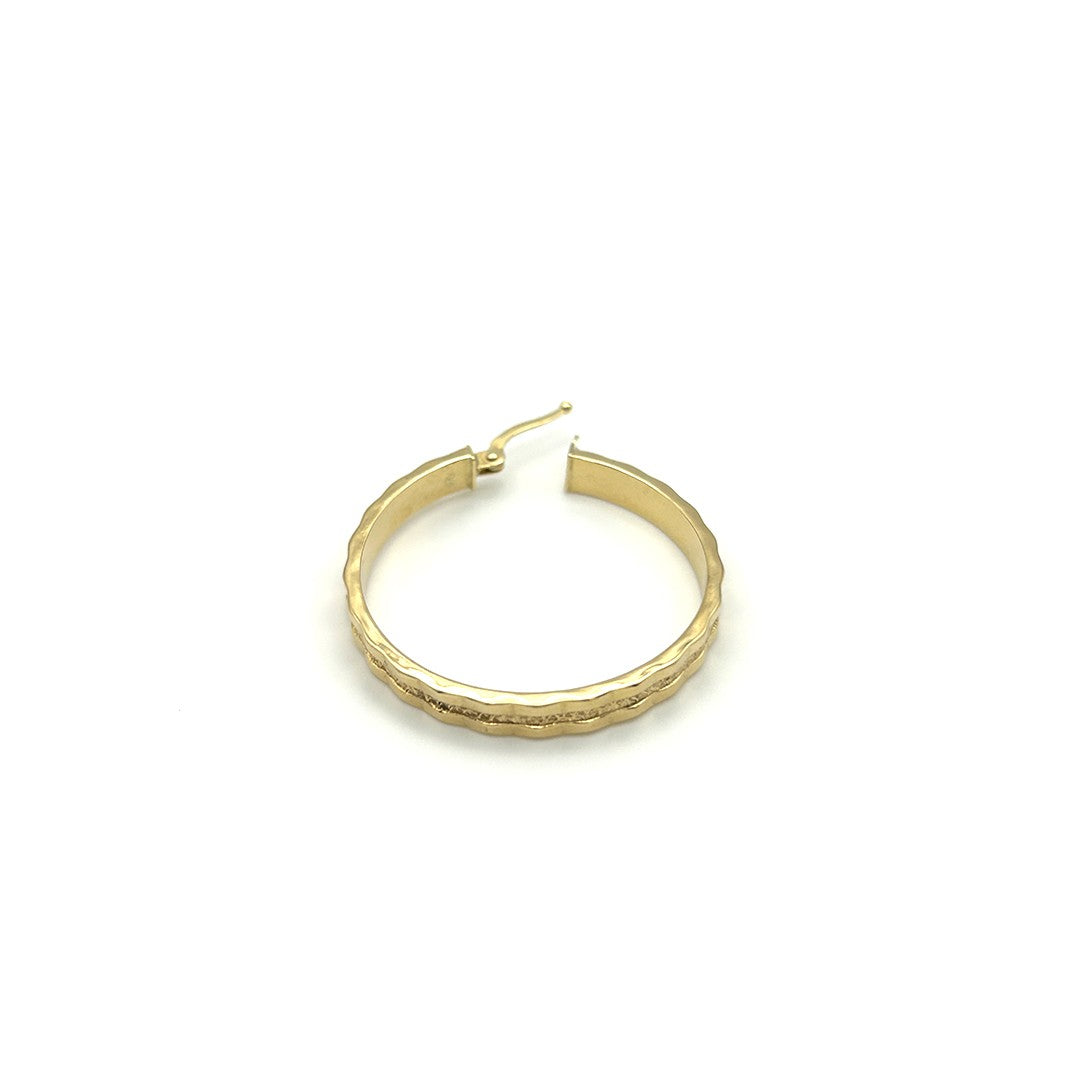 Orecchini Oro Giallo 18k Gold House De Patto OR7 - Stilato