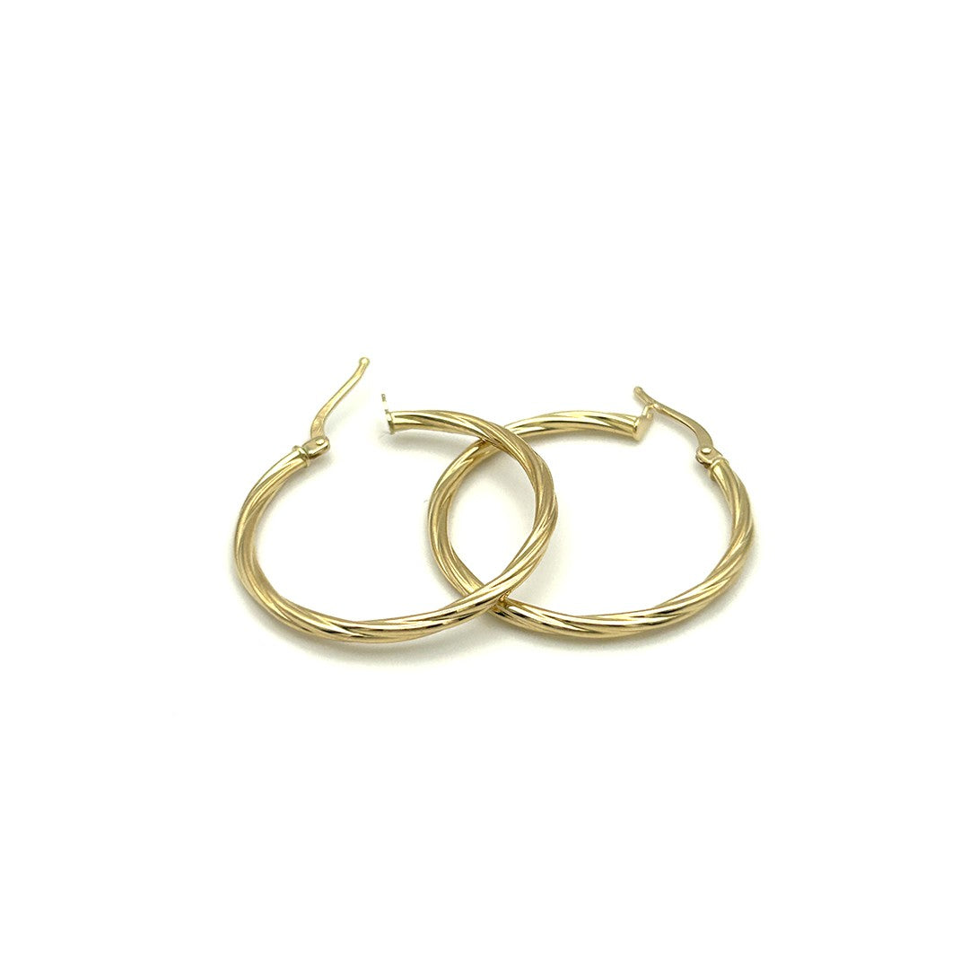 Orecchini Oro Giallo 18k Gold House De Patto OR8 - Stilato