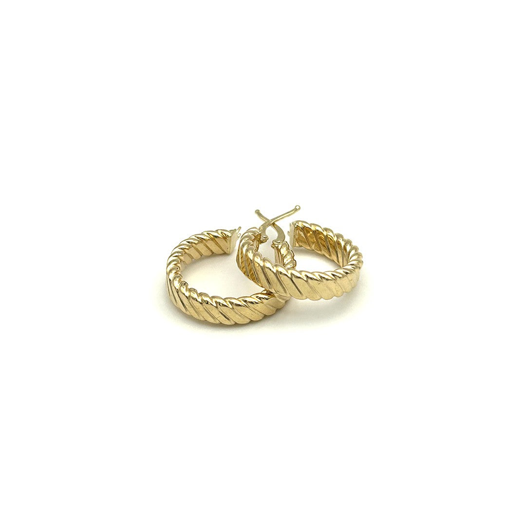 Orecchini Oro Giallo 18k Gold House De Patto OR14 - Stilato