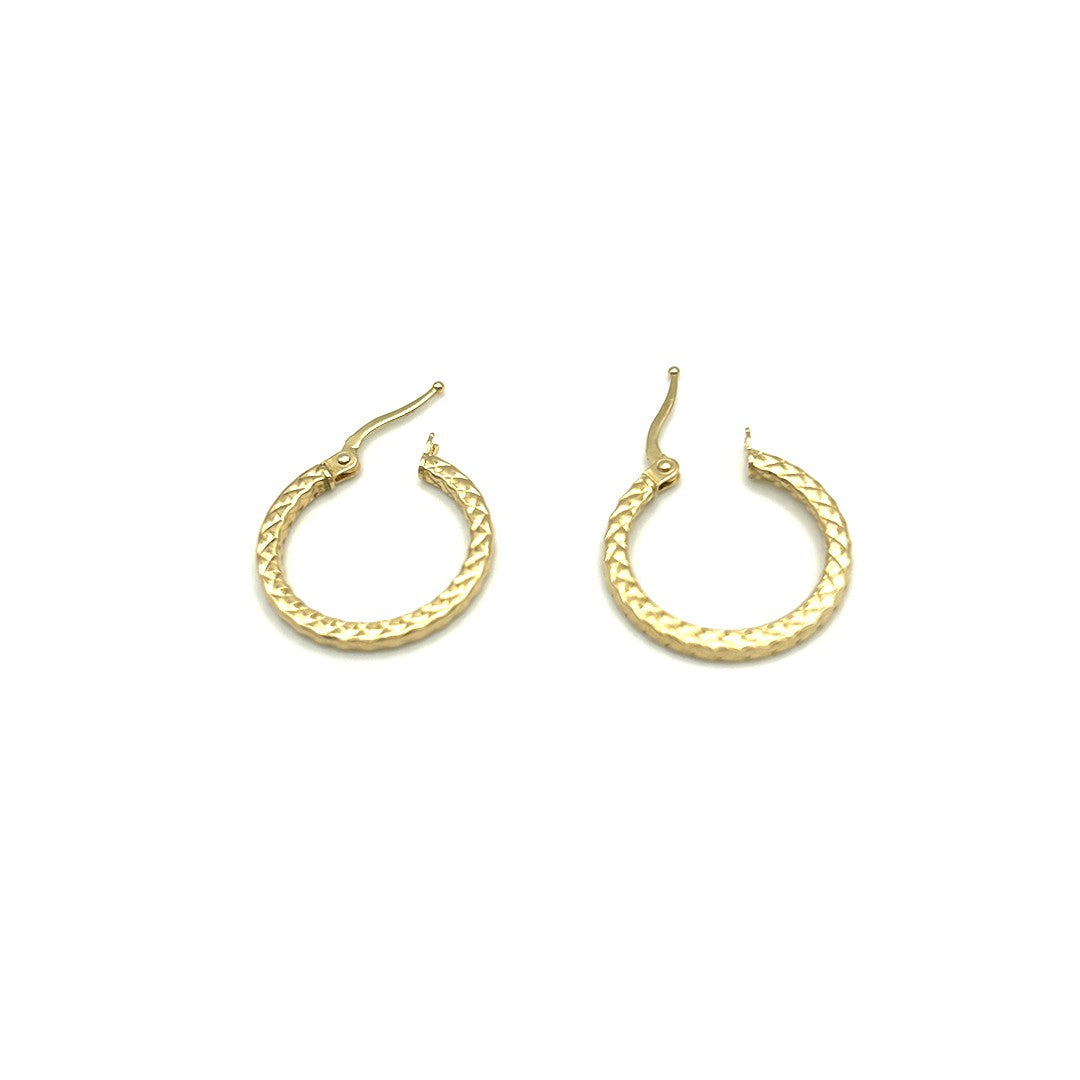 Orecchini Oro Giallo 18k Gold House De Patto OR23 - Stilato