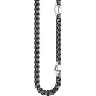 Zancan Collana Uomo Argento brunito - EXC615-N - Stilato