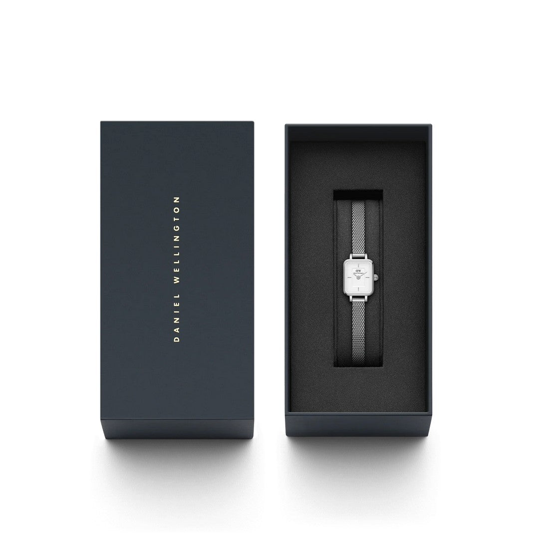 Orologio Donna Daniel Wellington Quadro Mini Silver - DW00100726 - Stilato