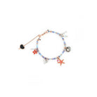 Bracciale Donna Maman et Sophie Celeste con Charms del Mare - bpmar - Stilato