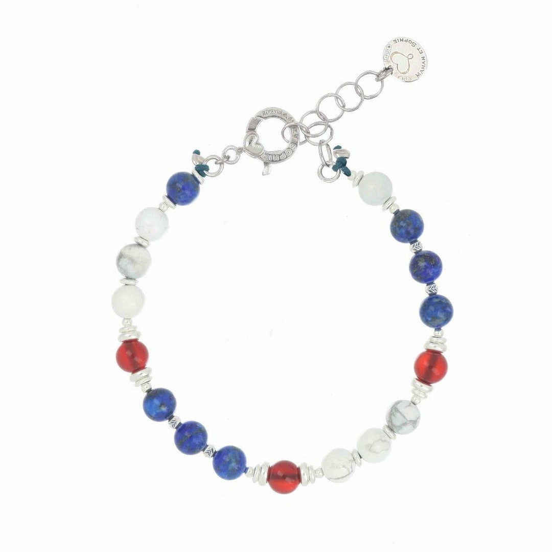 Bracciale Donna Maman et Sophie Tancredi Rosso e Blu - brtanlac - Stilato