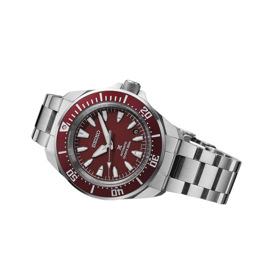 Seiko Orologio Uomo Prospex Automatique Homme Rouge Samuraï 2024 - SRPL11K1 - Stilato