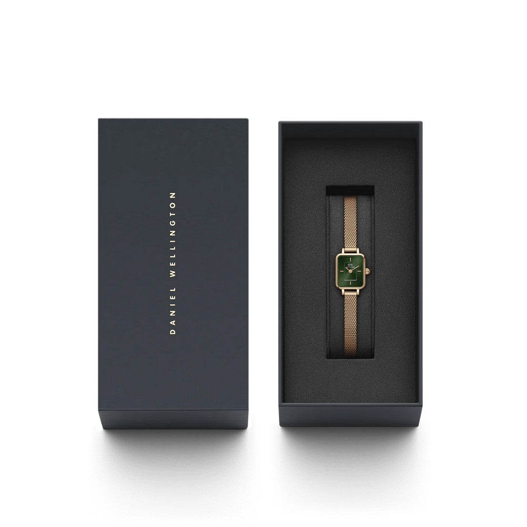 Orologio Donna Daniel Wellington Quadro Mini Melrose Emerald - DW00100648 - Stilato