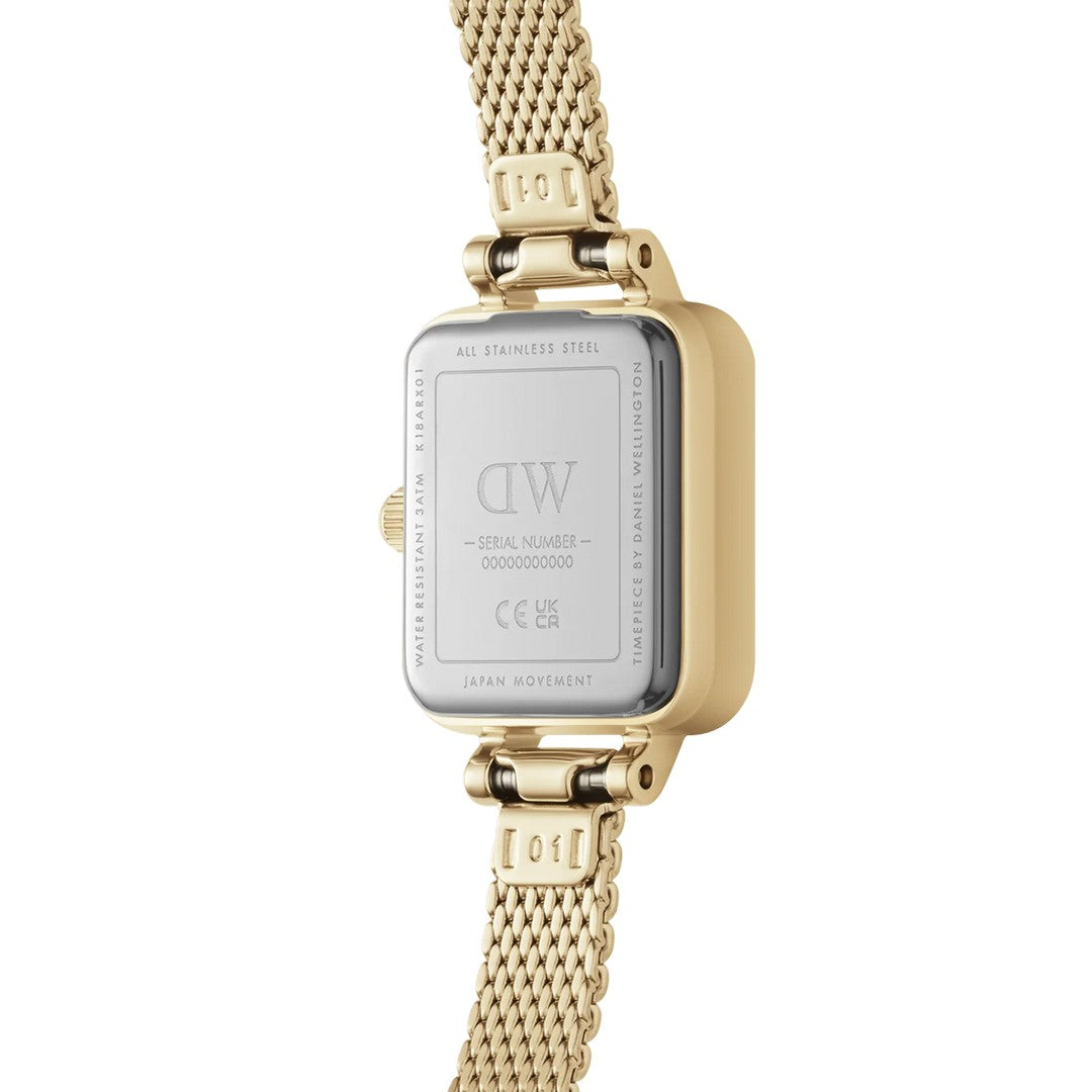 Orologio Donna Daniel Wellington Quadro Mini Evergold Emerald - DW00100653 - Stilato