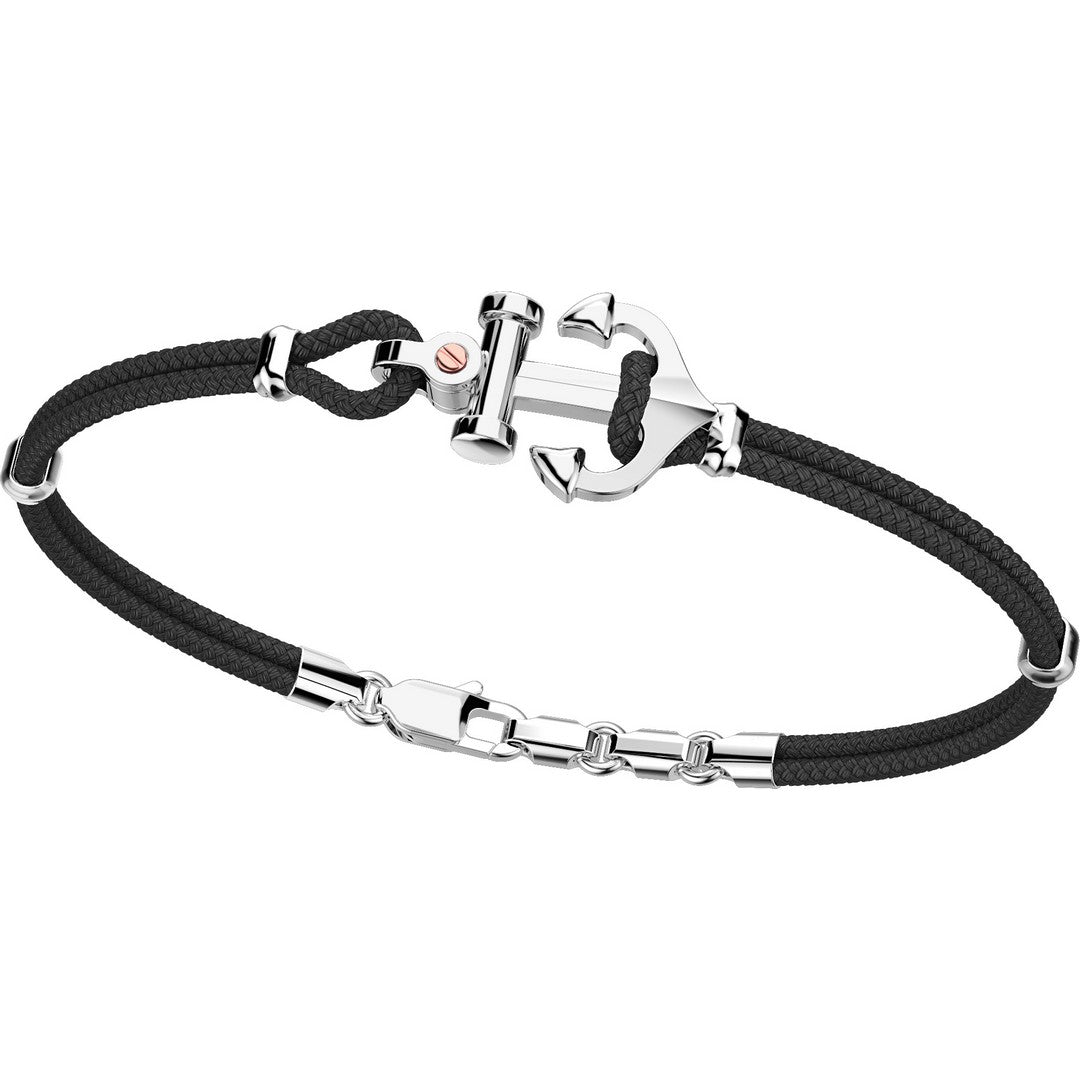 Bracciale Uomo Zancan - EXB619R-NE - Stilato