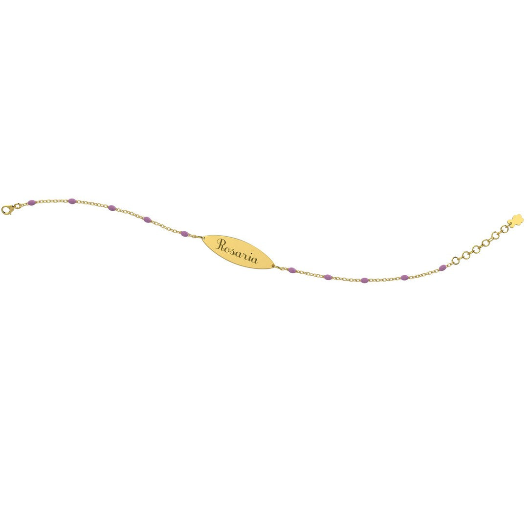 Bracciale Donna Nanan Targ. Bimbo Oro 9Kt - NGLD0002 - Stilato