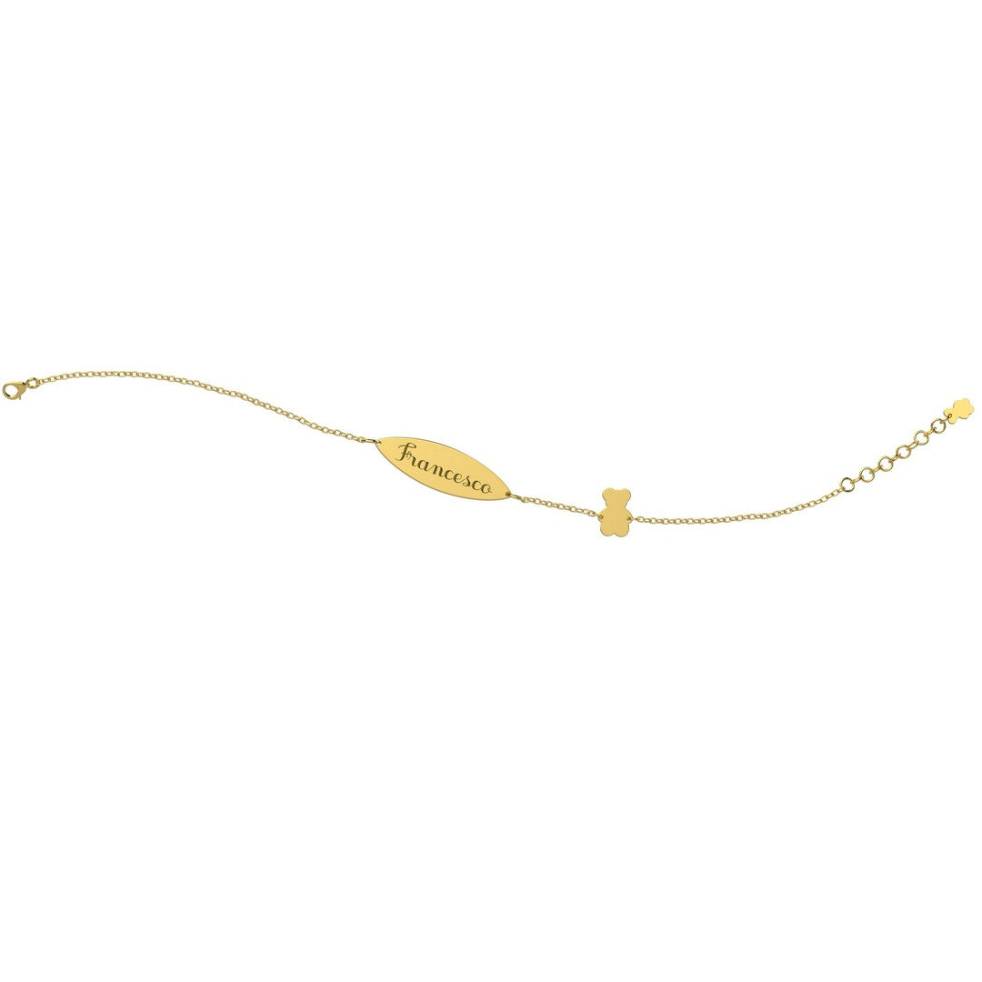 Bracciale Donna Nanan Targ. Bimbo Oro 9Kt - NGLD0004 - Stilato