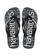 HAVAIANAS Infradito Unisex adulto Hav. Top logomania fashion 4148449.0090 Nero - Stilato