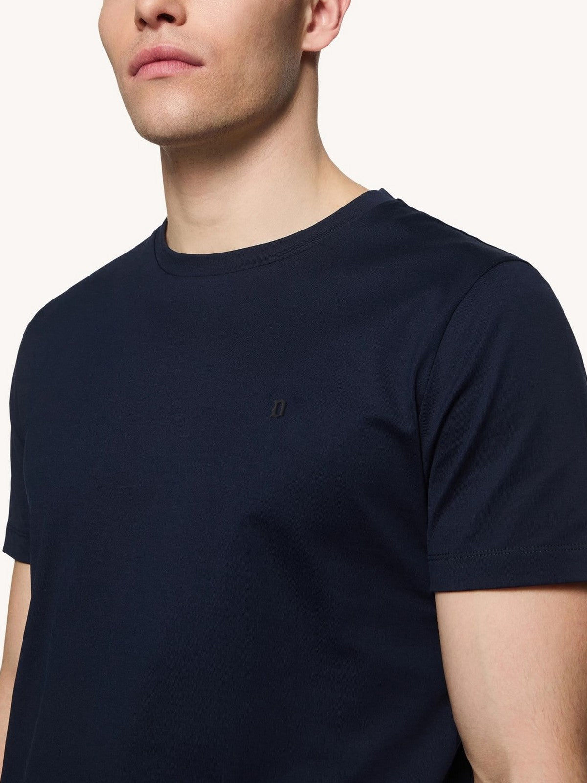 DONDUP T-Shirt e Polo Uomo US198 JF0271U ZL4 894 Blu - Stilato