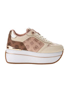 GUESS Sneaker Donna Camrio7 FLTCAM FAL12 MAUVE Beige - Stilato