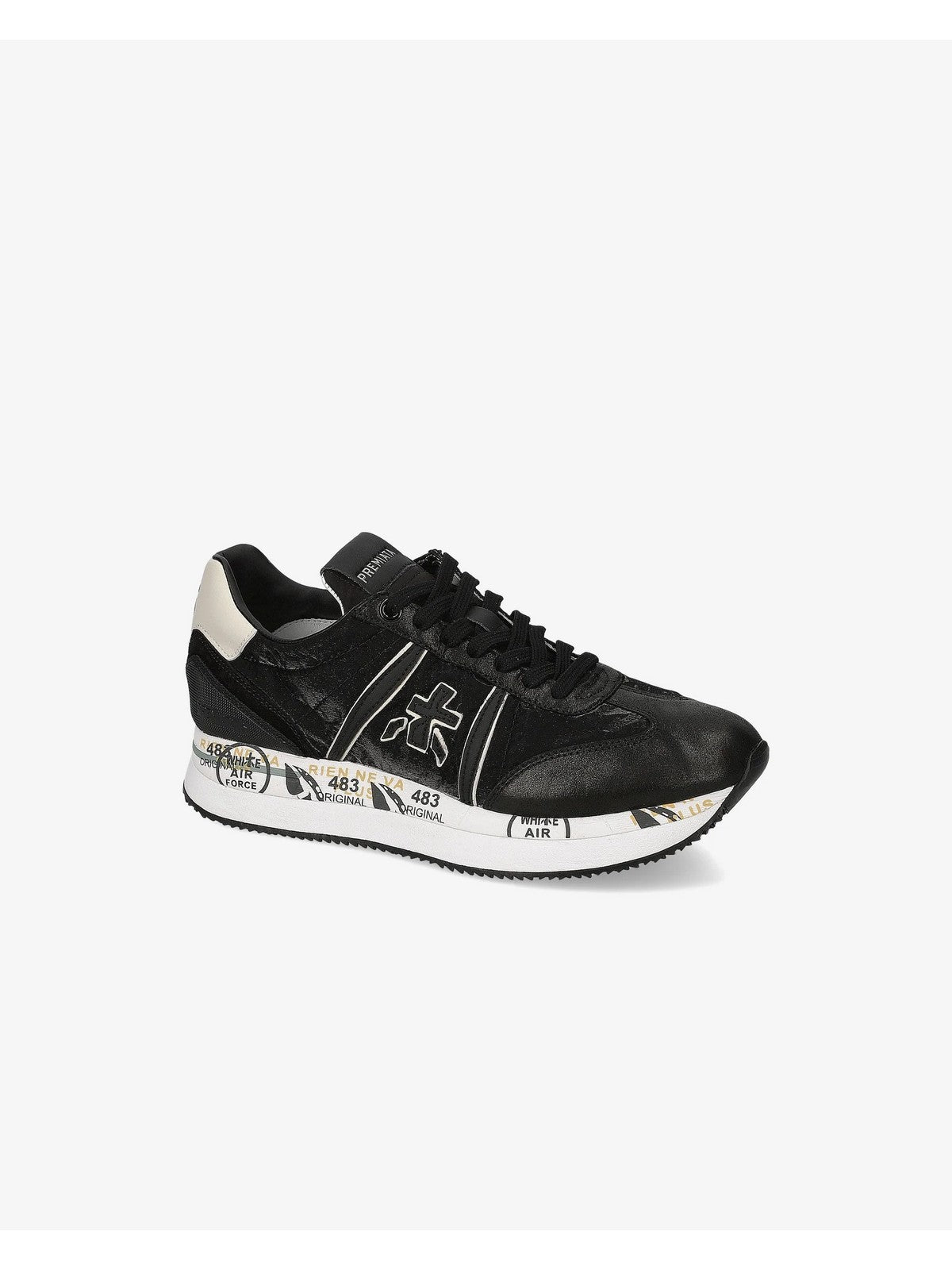 PREMIATA Sneaker Donna CONNY VAR 6987 Nero - Stilato