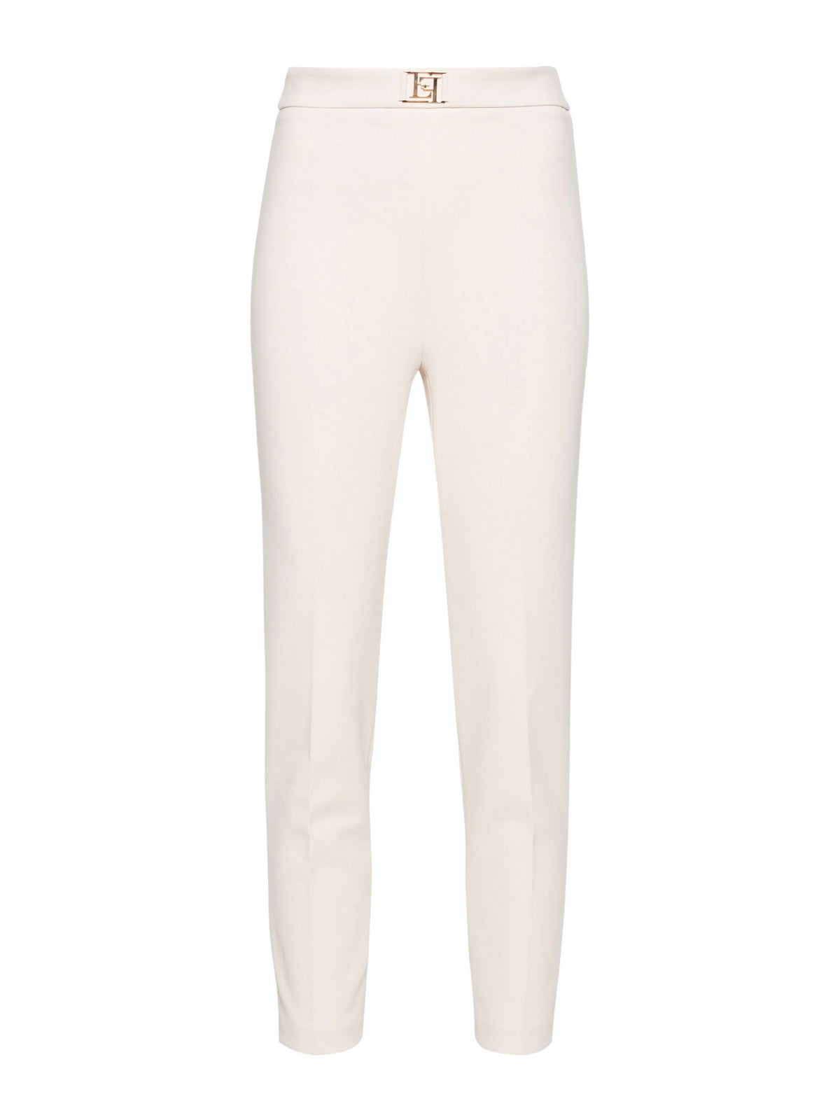 ELISABETTA FRANCHI Pantalone Donna PAT1441E2 193 Avorio - Stilato