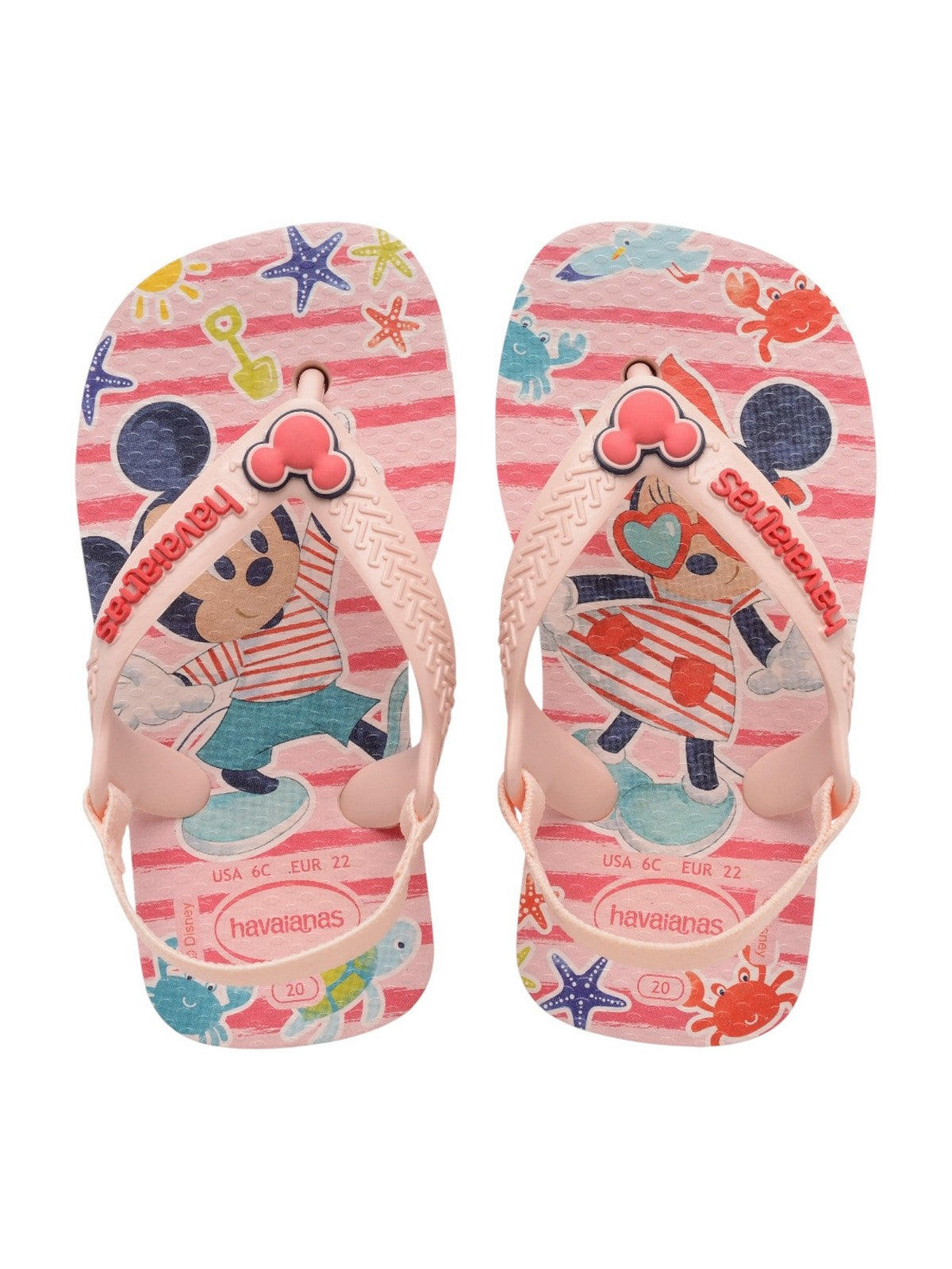 HAVAIANAS Infradito Bambine e ragazze Hav. Baby disney classic II 4137007.9994 Rosa