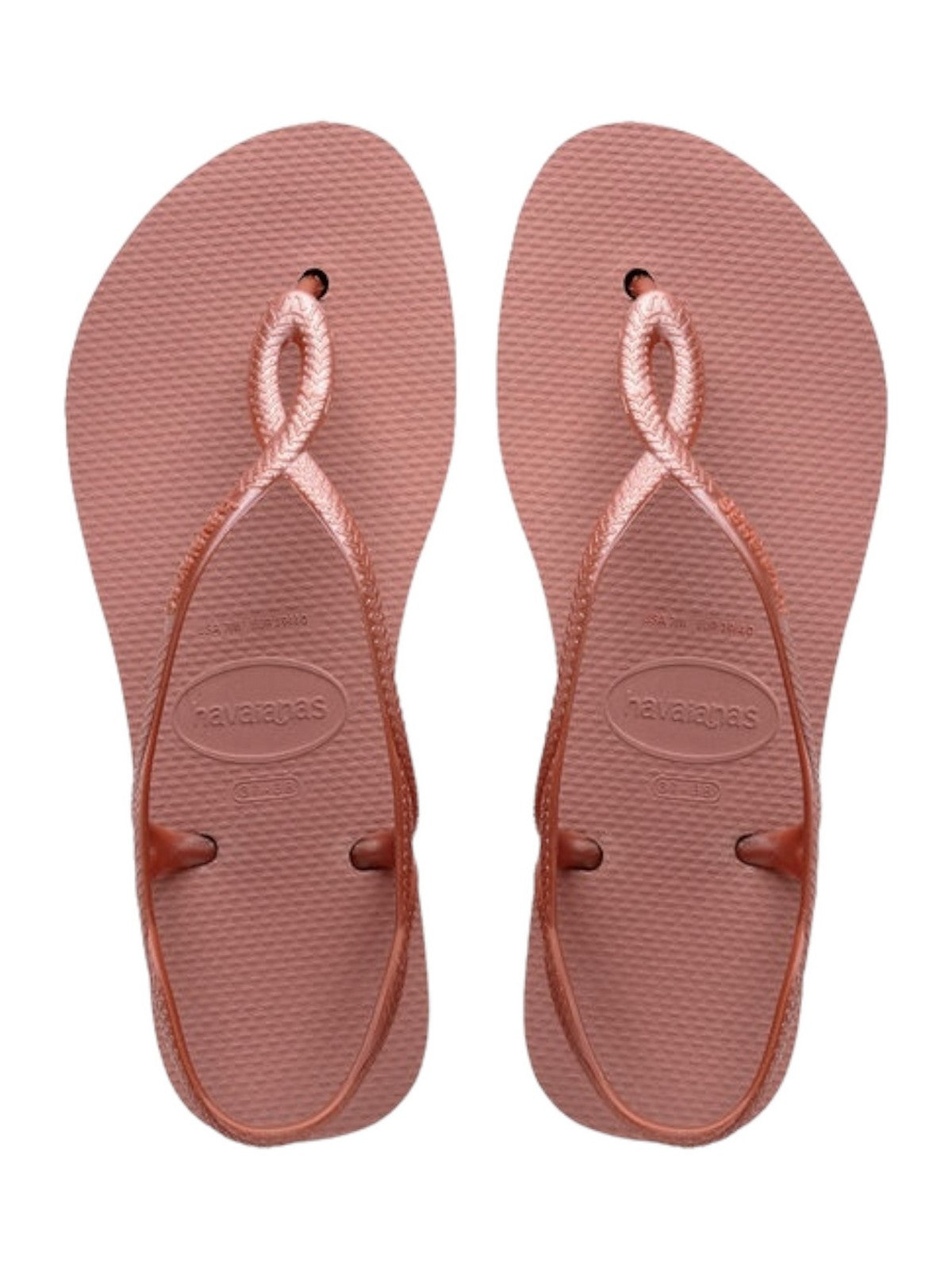 HAVAIANAS Infradito Donna Hav. Luna Flatform 4148600.3544 Rosa - Stilato