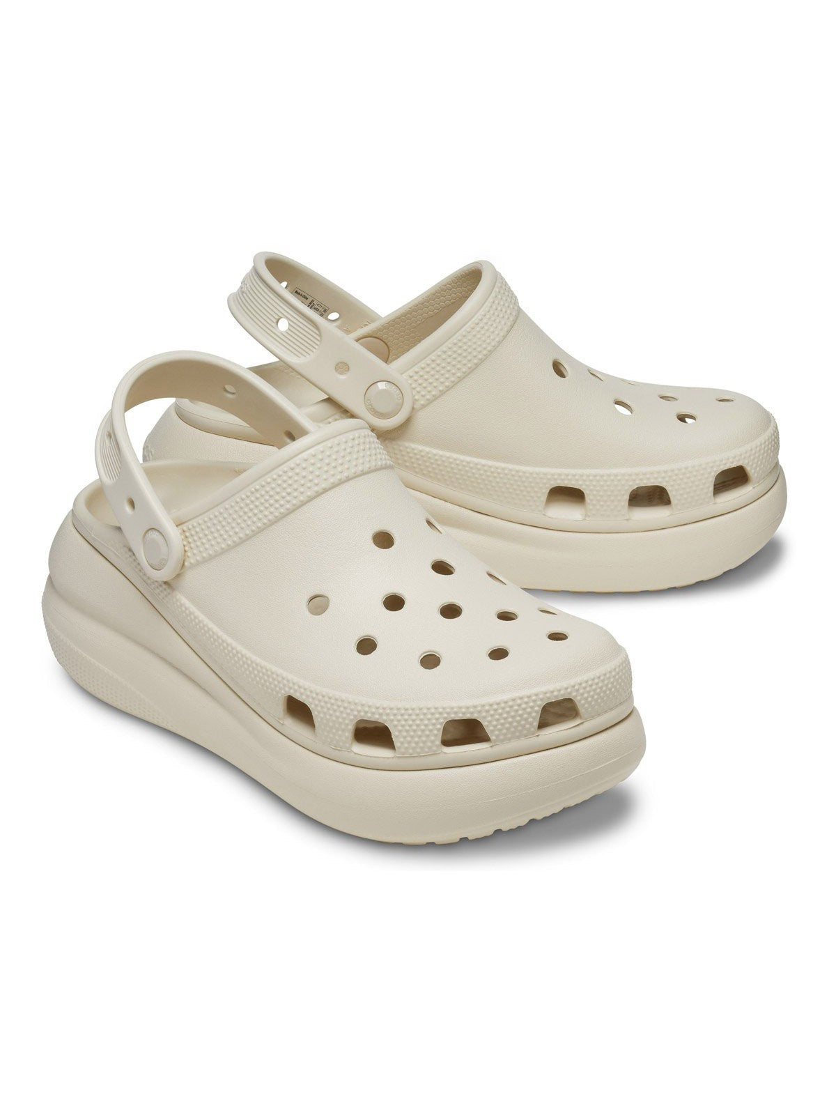 CROCS Ciabatta Donna Classic Crush Clog 207521 2Y2 Beige - Stilato