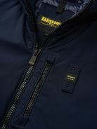 BLAUER Piumino Uomo DERRY 24WBLUC08033 005480 888 Blu - Stilato