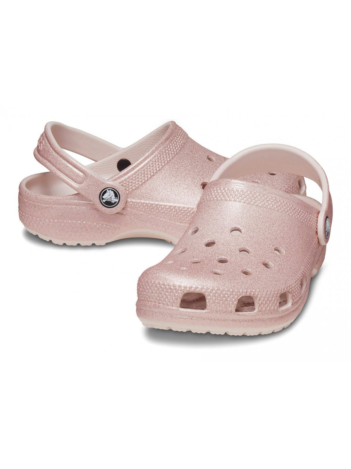 CROCS Ciabatta Bambine e ragazze Classic Glitter Clog T 206992 6WV Rosa - Stilato