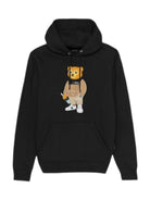 Baron Filou Felpa Nera Uomo Hoodie Filou CXVI - Stilato