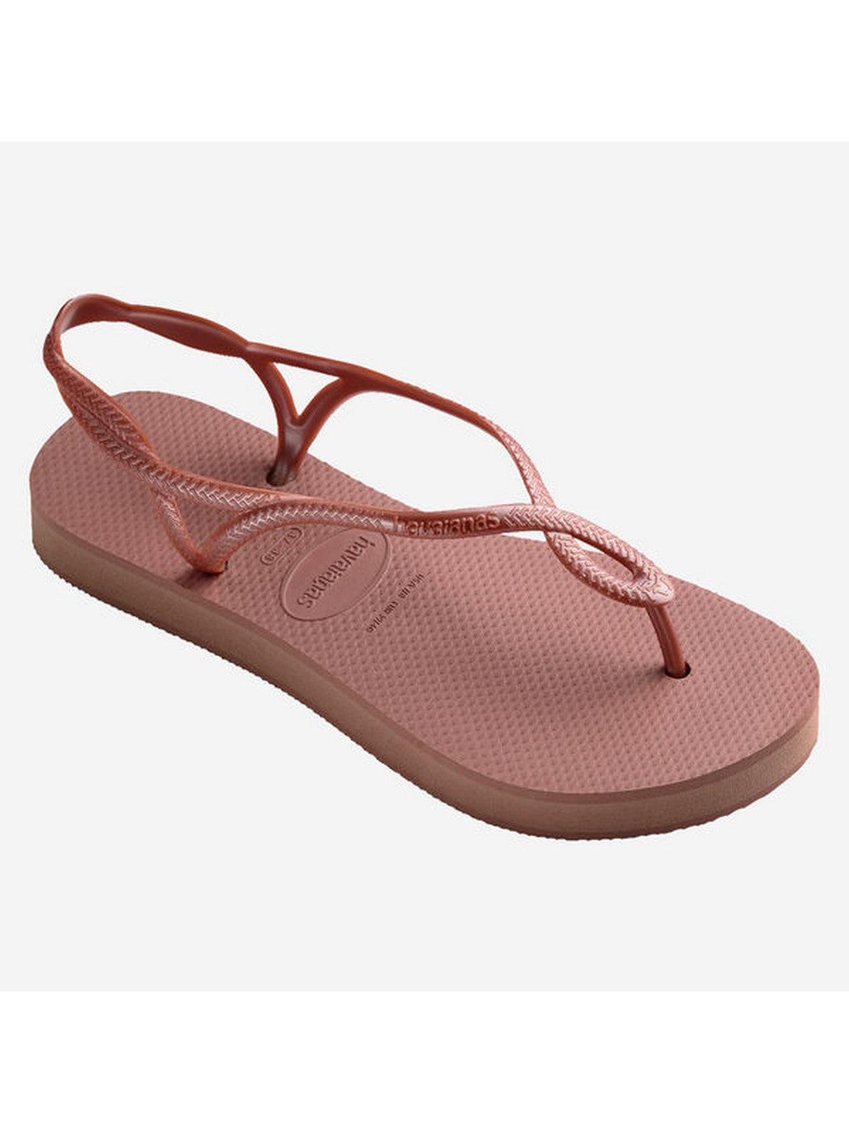 HAVAIANAS Infradito Donna Hav. Luna Flatform 4148600.3544 Rosa - Stilato