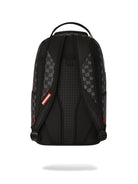 Sprayground Zaino Uomo Nero Drip Check Shark 910B6020NSZ - Stilato