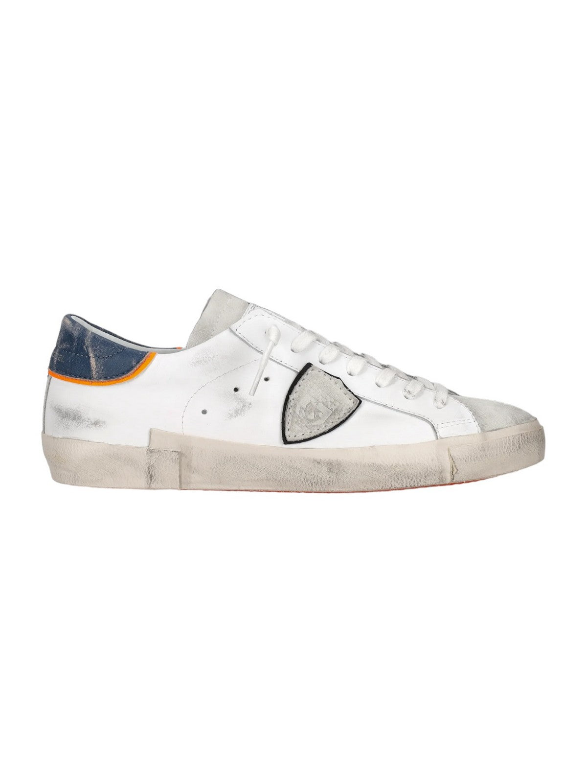PHILIPPE MODEL Sneaker Uomo Prsx Low Man PRLU VV02 Bianco - Stilato