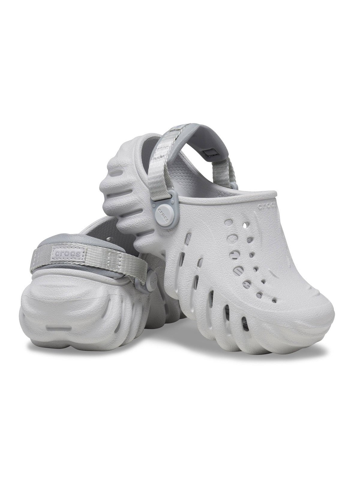 CROCS Ciabatta Bambini e ragazzi Echo Clog K 208190 1FT Grigio - Stilato