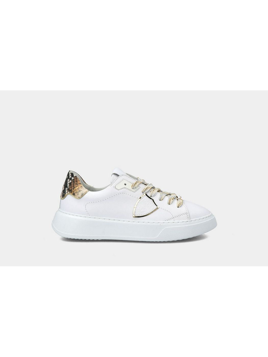 PHILIPPE MODEL Sneaker Donna Temple low woman BTLD Bianco - Stilato