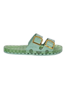 SENSI Ciabatta Donna La jolla flamingo 4151/FL 350 Verde - Stilato