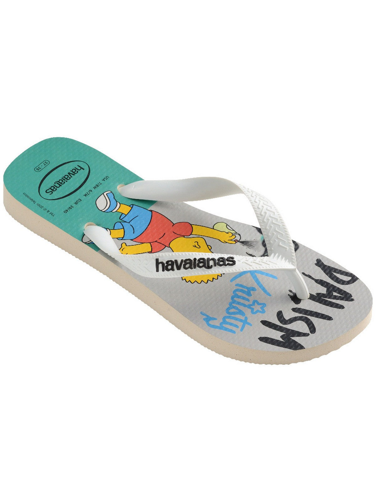 HAVAIANAS Infradito Unisex adulto Hav. Simpsons 4137889.0121 Beige