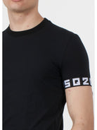 DSQUARED2 T-Shirt e Polo Uomo D9M3S513 003 Nero - Stilato