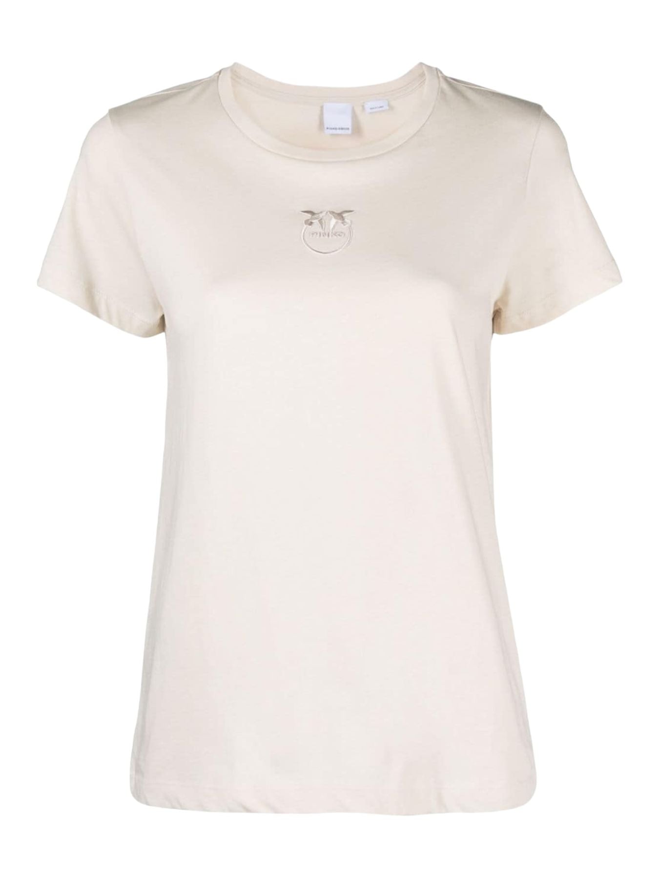 PINKO T-Shirt e Polo Donna Bussolotto 100355-A1NW C32 Beige - Stilato