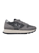 SUN68 Sneaker Donna Ally glitter mesh Z43204 34 Grigio - Stilato