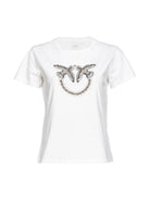 PINKO T-Shirt e Polo Donna 100535-A1R7 Z15 Bianco - Stilato