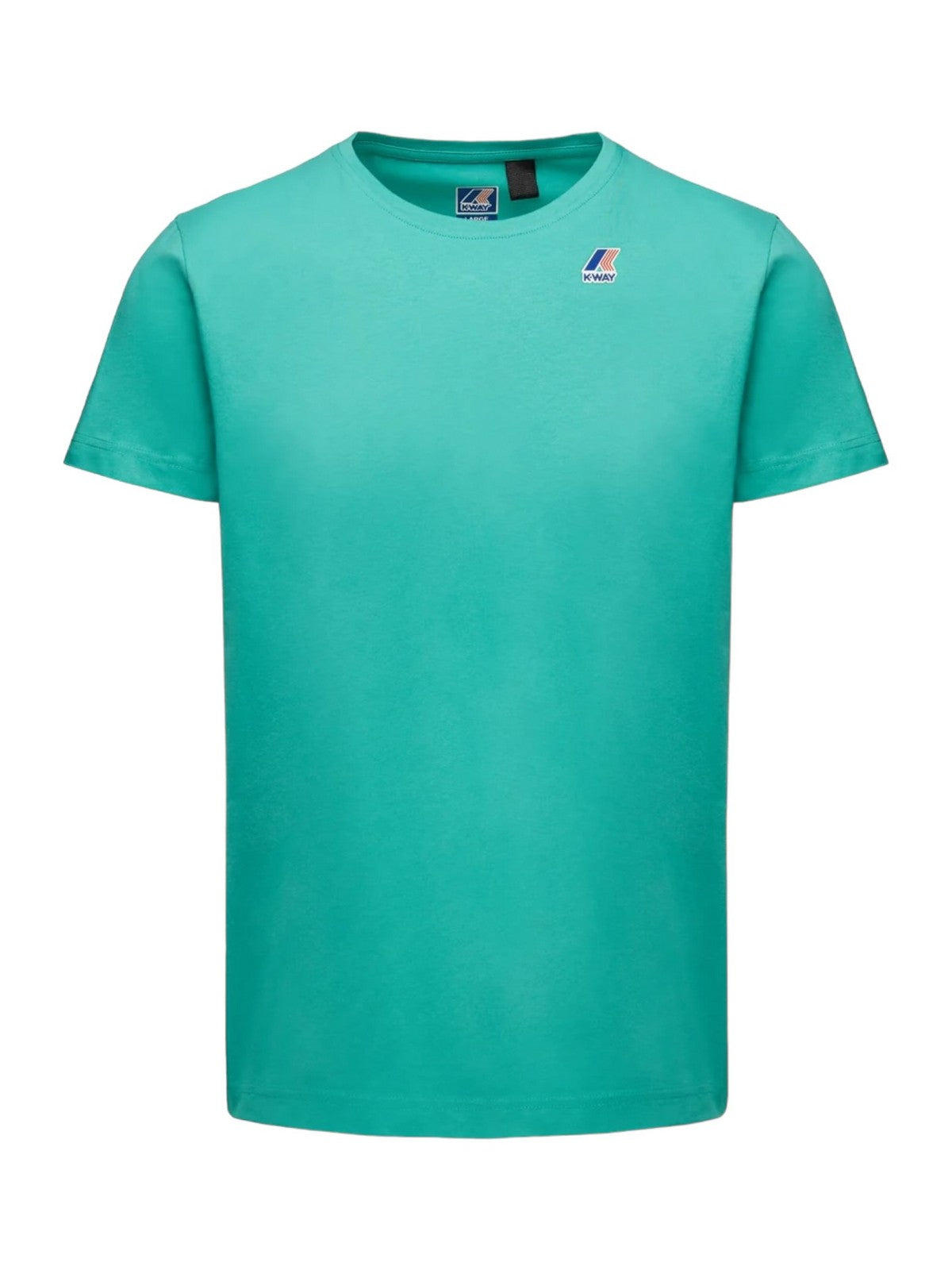 K-WAY T-Shirt e Polo Uomo Le vrai edouard K007JE0 WEV Verde - Stilato