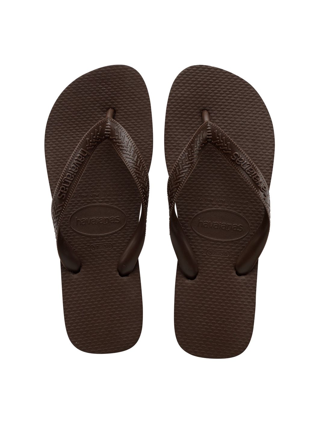 HAVAIANAS Infradito Unisex adulto 4000029.0727 Marrone - Stilato