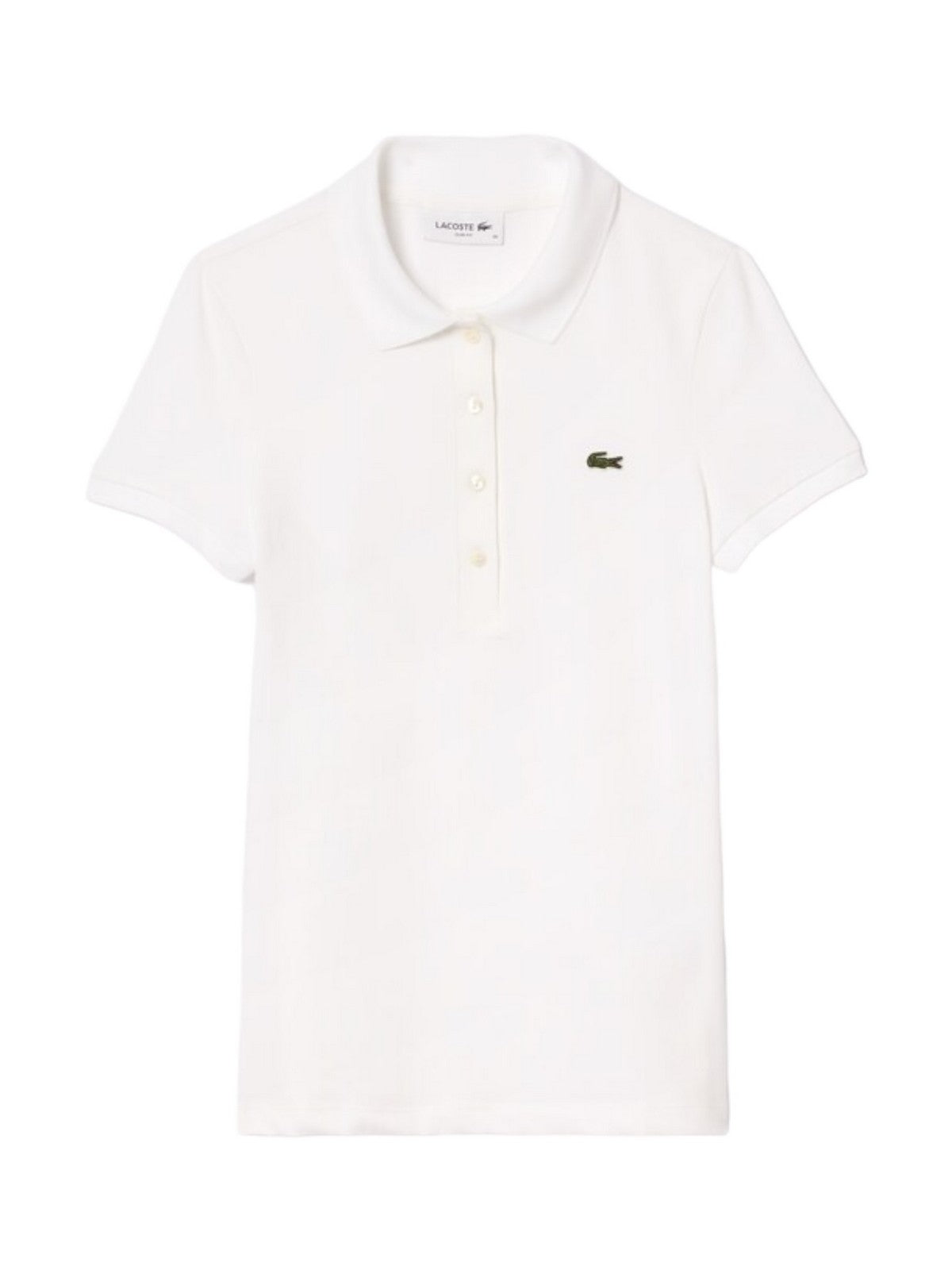 LACOSTE T-Shirt e Polo Donna DF3443 001 Bianco - Stilato