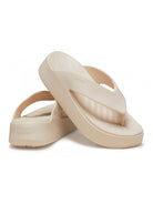 CROCS Infradito Donna Getaway Platform Flip W 209410 160 Beige - Stilato