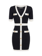 ELISABETTA FRANCHI Abito Donna AM81B42E2 110 Nero - Stilato